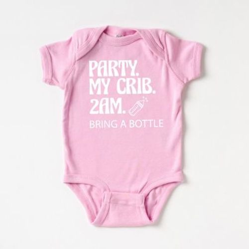 The Juniper Shop Party. My Crib. Baby Bodysuit