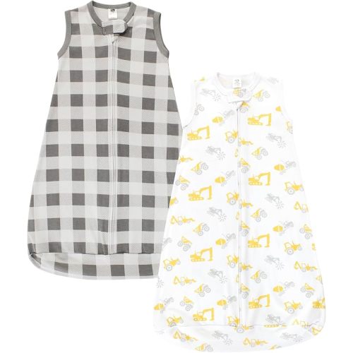 Hudson Baby Unisex Baby Cotton Long-Sleeve Wearable Sleeping Bag, Sack, Blanket