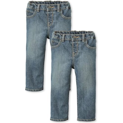 The Children's Place Baby Boys' and Toddler Bootcut Jeans