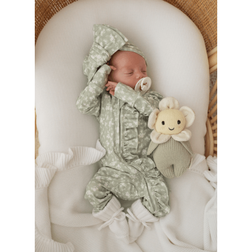Frill Zip Romper | Rosie Sage
