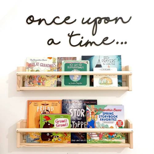 Once upon a time cutout | Kids bedroom decor | Nursery wall decor