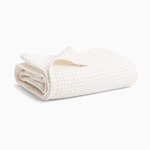 Simka Rose Waffle Blanket - Natural