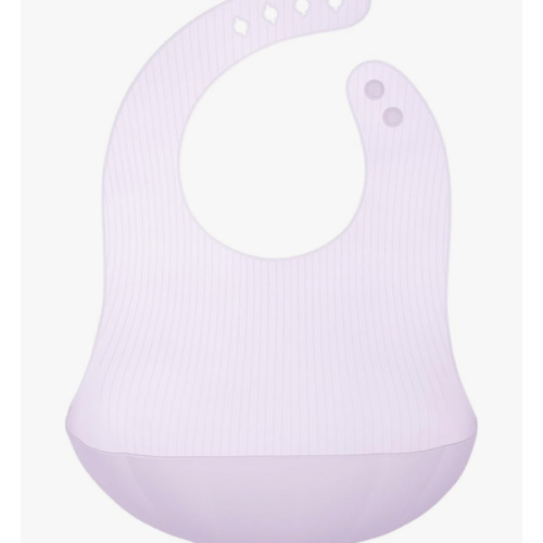 Olababy Fold N Go Silicone Baby Bib w/Travel Case, Waterproof