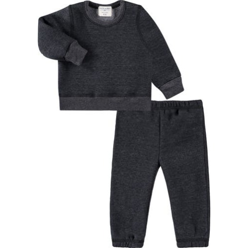 Fleece Lounge Sweatshirt & Joggers Set, 6-9M