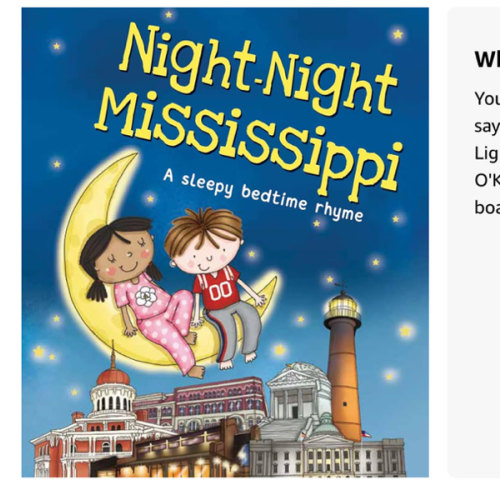 Night-Night Mississippi: A Bedtime Board Book of Mississippi Landmarks