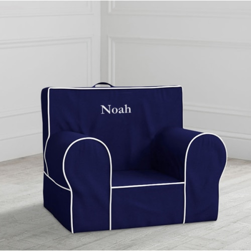 Anywhere Chair®, Navy with White Piping