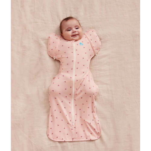 Swaddle Up™ 2-in-1 Transition Bag 1.0 TOG Viscose from Bamboo Blush Cherries