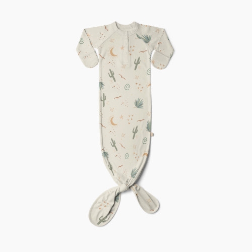 Goumi Kids x Babylist Bamboo & Organic Cotton Gown - Cactus, Newborn