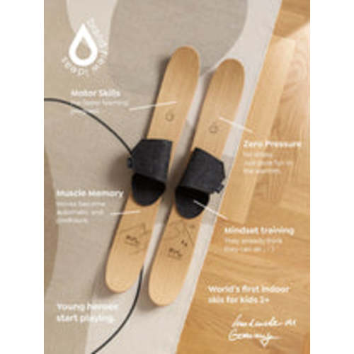 drySki children's skis, the world's first indoor skis - dry ski