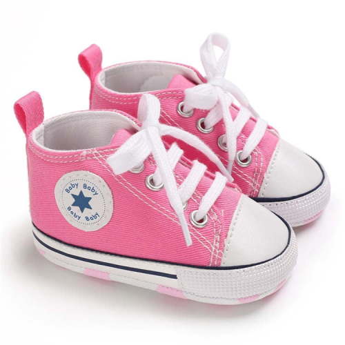 Bonario Baby Girls Boys Shoes Infant Canvas Shoes Casual Sneakers for First Walkers 3-18 Months