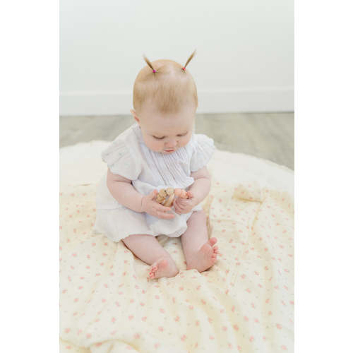 Muslin Blanket- Blush
