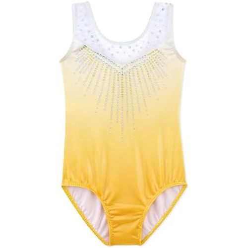 Leotards for Girls Gymnastics Toddler Dance Clothing Ballet Tutu Sparkles Black Blue Purple Colorful Ribbons