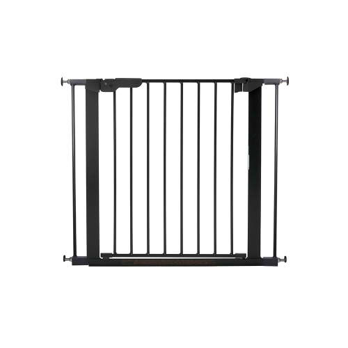 BabyDan Premier Pressure Mount Safety Gate with 2 Extensions 28.9" - 36.7", Black