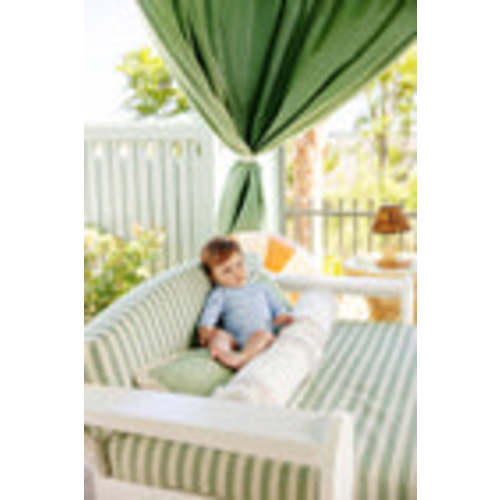 Price Pool Romper (UPF 35+) - Sarasota Sky Stripe