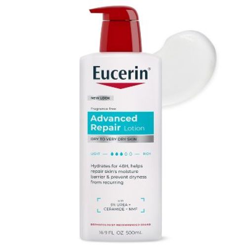 Eucerin Advanced Repair Unscented Body Lotion for Dry Skin - 16.9 fl oz