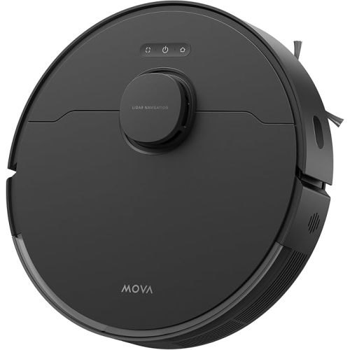 Mova S10 Robot Vacuum Cleaner with 7000Pa Suction, 260 Mins Run Time, Liftable Brush, Self-Charging Robotic Vacuum Cleaner for Home, Pet Hair, Hard Floors, App & Voice Control