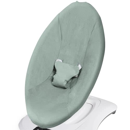 Baby Swing Cover - Compatible with 4moms MamaRoo 4 Old Model Before 2022 - Soft & Breathable Fabric, Machine Washable, Perfect for Baby & Newborn (Cover Only) Sage