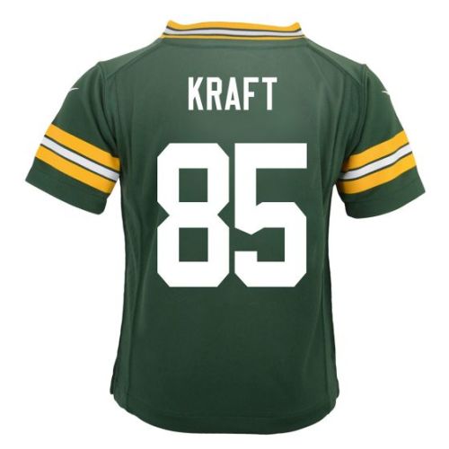 Green Bay Packers #85 Tucker Kraft Nike Toddler Home Game Jersey at the Packers Pro Shop