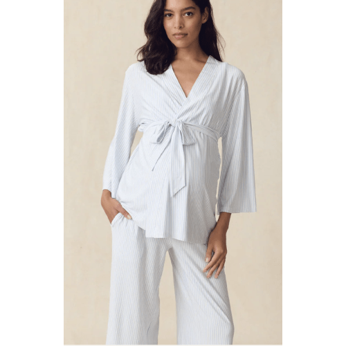 LAKE | Women | DreamModal® Pajamas | Fog Maternity Kimono Bundle