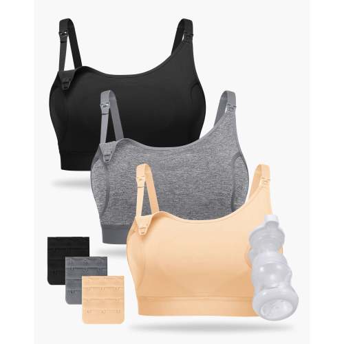 Momcozy Pumping and Nursing Bra for Maternity & Breastfeeding