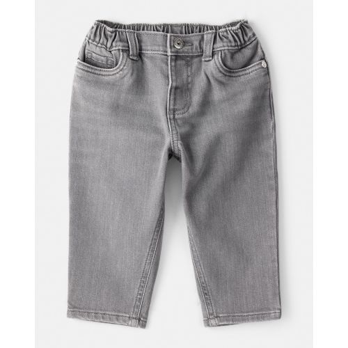 Baby Boy Tapered Washed Jeans - Grey - OshKosh B'gosh | Carter's