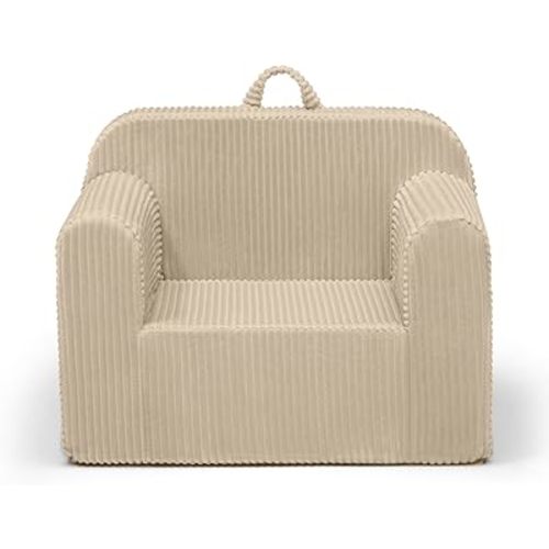 Delta Children Cozee Corduroy Foam Chair, Cream