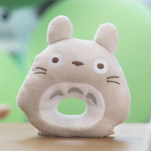 My Neighbor Totoro Baby Rattle Plush Big Totoro – Soft Infant Toy with Bell Sound – Baby Shower Gift – Official Studio Ghibli Licensed