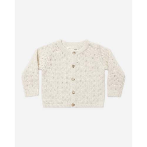 Knit Cardigan Natural – Quincy Mae