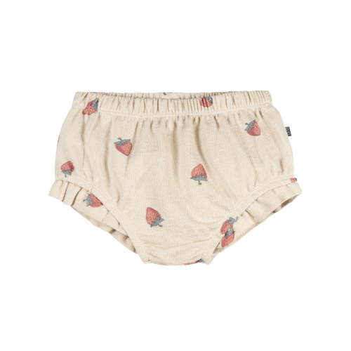 Modern Moments by Gerber Baby Girl Organic Bloomer with Ruffles, Sizes 0/3 Months - 24 Months