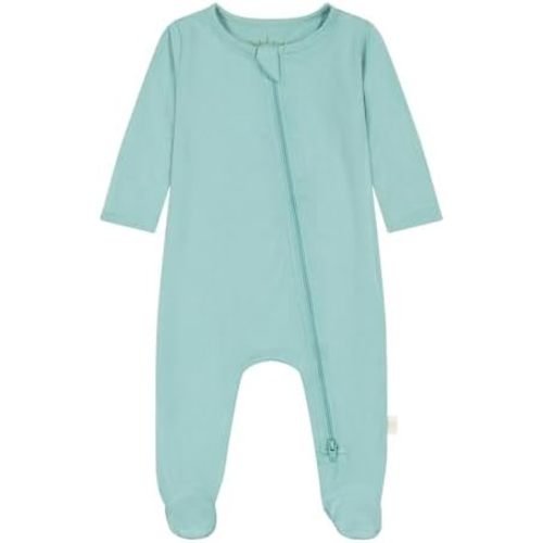 UPF 50+ Babmboo Baby Sun Romper - Soft Zipper One-Piece for Outdoor & Beach Wear, Breathable Infant Outfit, 0-12M