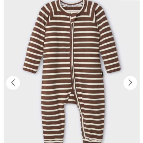 Bonds Wide Needle Rib Zippy | Baby Baby Coverall | BWJHA