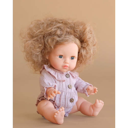 Minikane Baby Doll (13") - Lola with Clothing