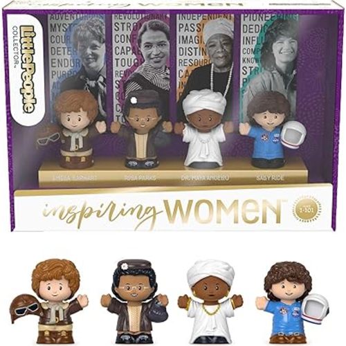 Little People Collector Inspiring Women, special edition figure set featuring 4 trailblazing women from American history