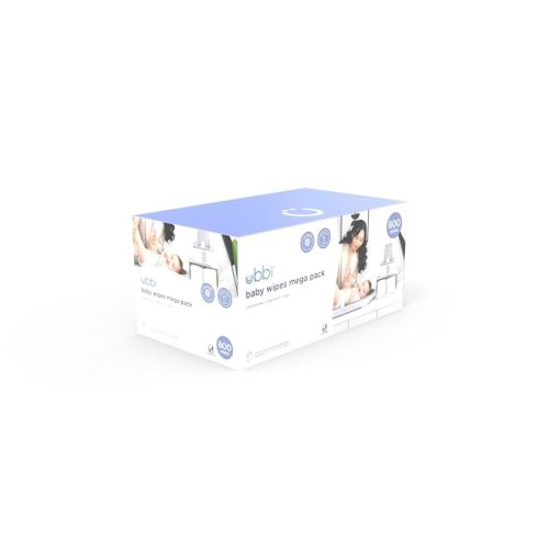 Ubbi Fragrance-Free Baby Wipes, 99% Water Based, EWG Verified, Value Pack