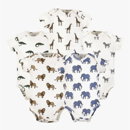 Touched by Nature Unisex Baby Organic Cotton Bodysuits