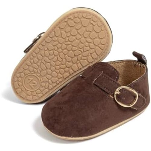 Baby Unisex Warm Snow Boots Newborn Leather Fur Lace Up Ankle Anti-Slip Rubber Texture Sole Toddler Prewalker Winter Crib Shoes