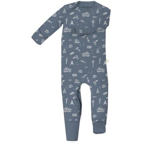 GUNAMUNA Unisex Baby Toddler Ultra-Soft Convertible Pajama, Footie or Romper Sleeper with Diaper Zipper, Newborn to 24 Months