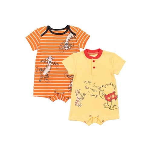 Winnie the Pooh 2-Pack One Piece Rompers