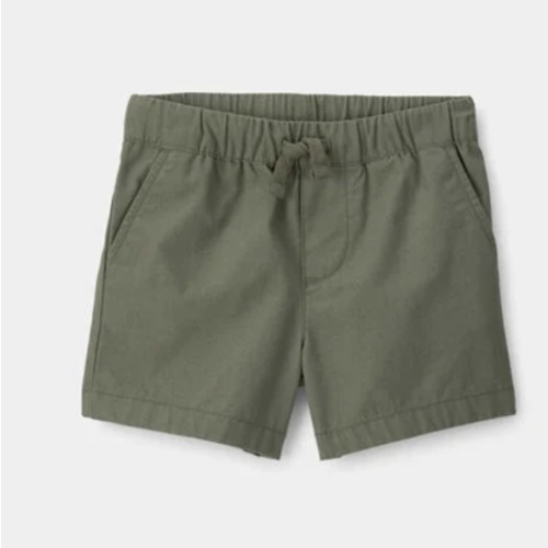 Baby Boy Canvas Shorts - Green | Carter's