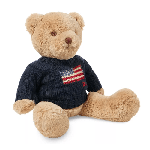 Ralph Lauren Polo Small Flag-Sweater Polo Bear - Baby