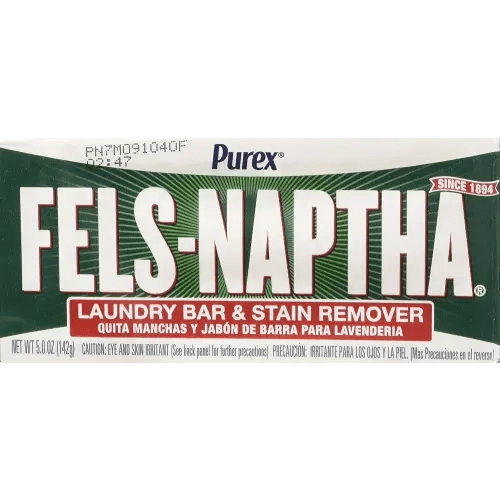 Fels Naptha Laundry Bar and Stain Remover, 5oz ( 4 bars) by Fels Naptha