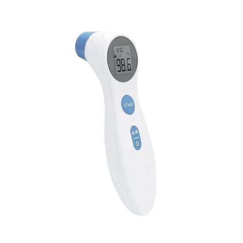 Link Infrared Thermometer Non-Contact Digital Thermometer, Fast 1-Second Reading, Memory Recall, Touch-Free Hygienic Design, Baby, Adult, Infant Use