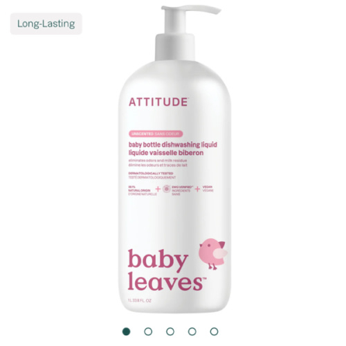 High Performance Baby Dish Soap for Baby Bottle I ATTITUDE