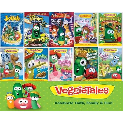 Veggie Tales Ultimate Classics 10 Movie Collection