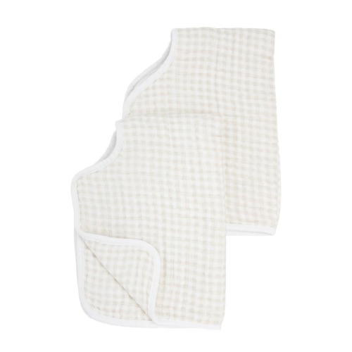 Assorted 2-Pack Cotton Muslin Burp Cloths