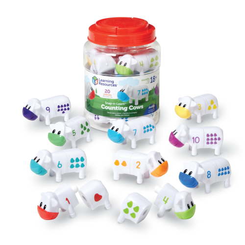 Learning Resources Snap-n-Learn Counting Cows, Number Recognition, Ages 18 Months +