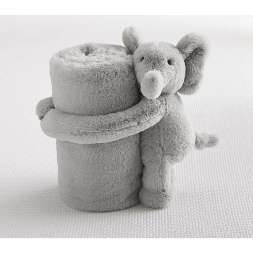 Plush Stuffed Animal and Blanket Set