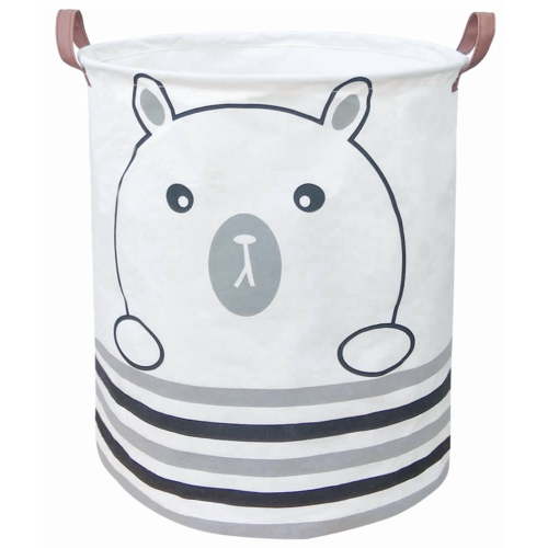 NIETEIN Laundry Hamper & Basket, Waterproof Storage Bin, Clothes Organizer, Room Decor (Style-27)