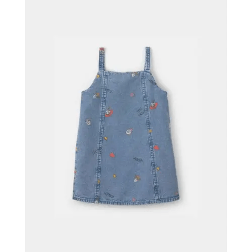 Baby Girl Pixar© Toy Story Chambray Dress - Medium Wash | Carter's