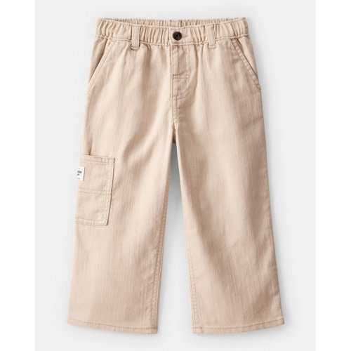 Toddler Boy  Wide-Leg Carpenter Twill Pants - Khaki - OshKosh B'gosh | Carter's